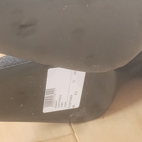 Coperni Dark Grey Denim Bridge Boots Sz 40 - Picture 5 of 11